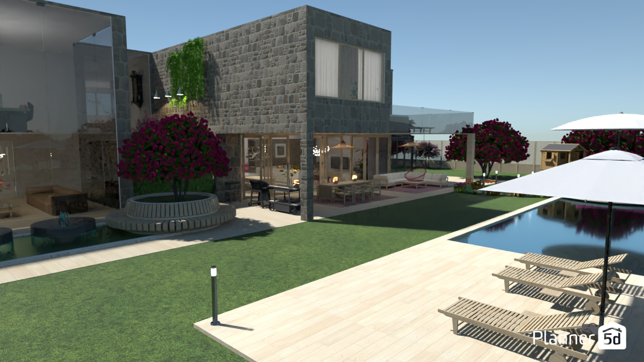 Pink Mansion #13527139 by Liselot Anna