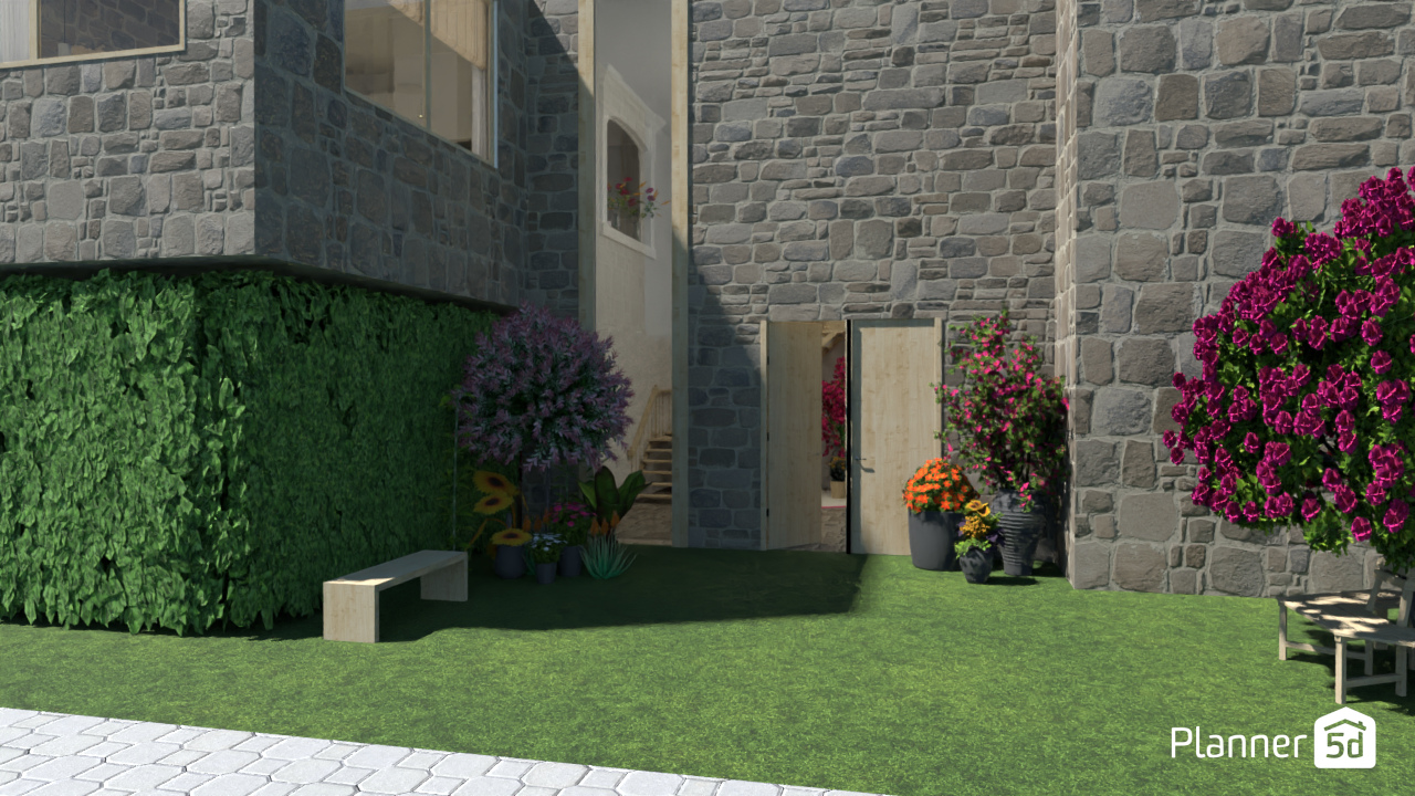 Pink Mansion #13753435 by Liselot Anna