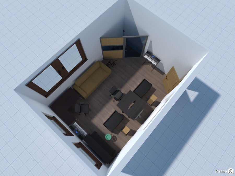 Studio control room draft #4514778 by User 25332891