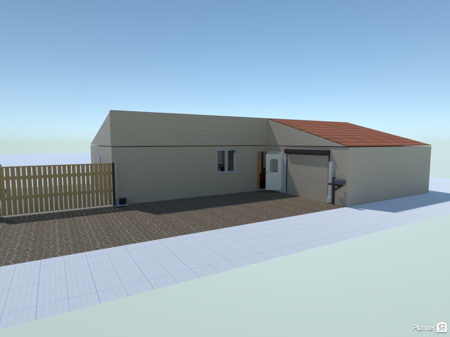 vue cote rue de la boutonne #3468483 by Anonymous