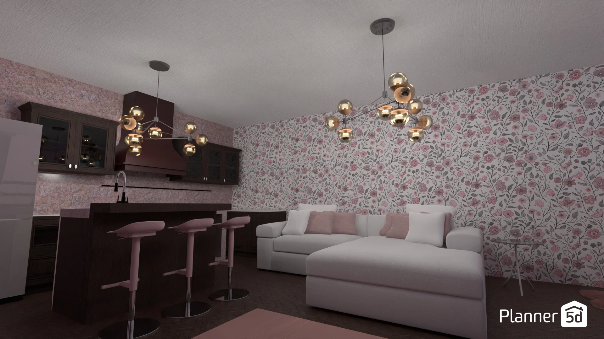 Beautiful French Chocolate Box House With Café #3141908 by Ella Price