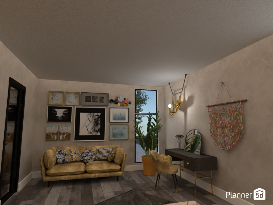 Corner in the guest bedroom #9196384 by Moonface