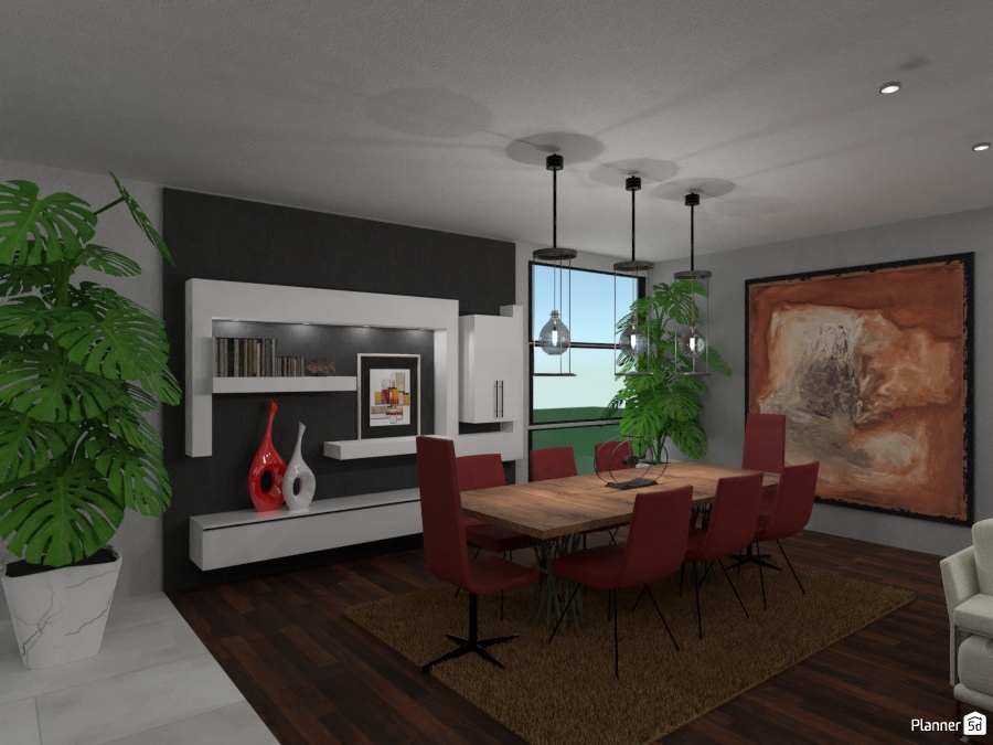 LAP0508: Modern Dinig #2167169 by Moonface