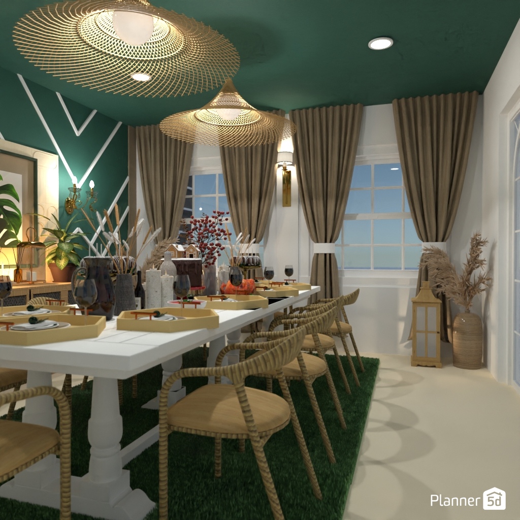 DB: Thanksgiving Day - room shell copy #23404907 by Editors Choice