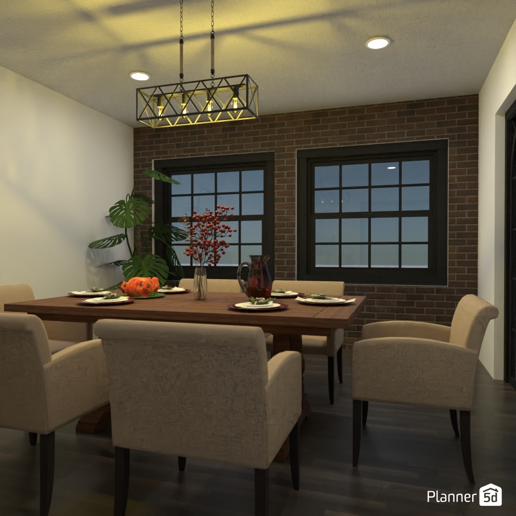 DB: Thanksgiving Day - room shell copy #23467831 by Editors Choice