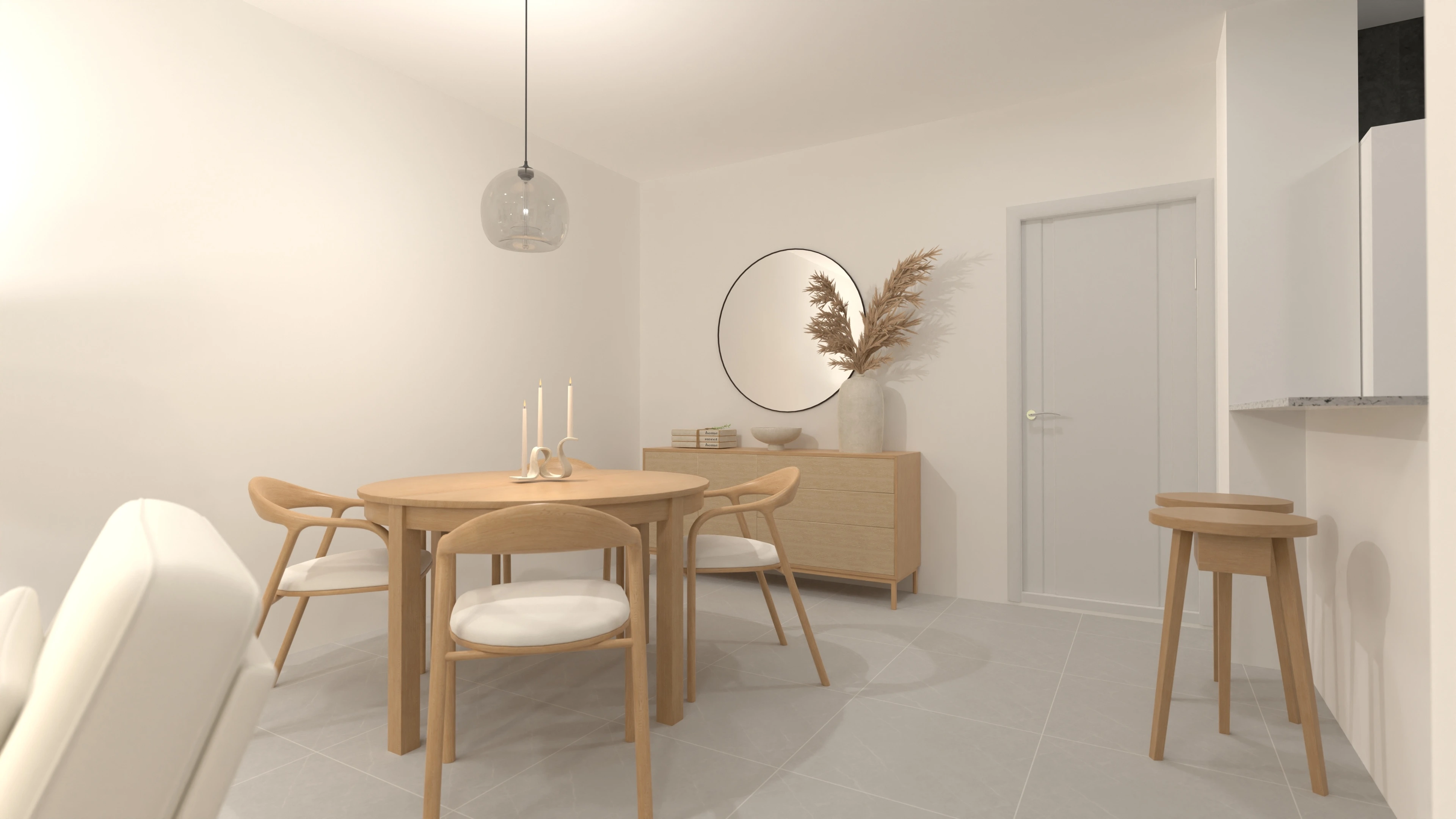 Neutral coastal style apartment #3136900 by Natalia de Arteaga