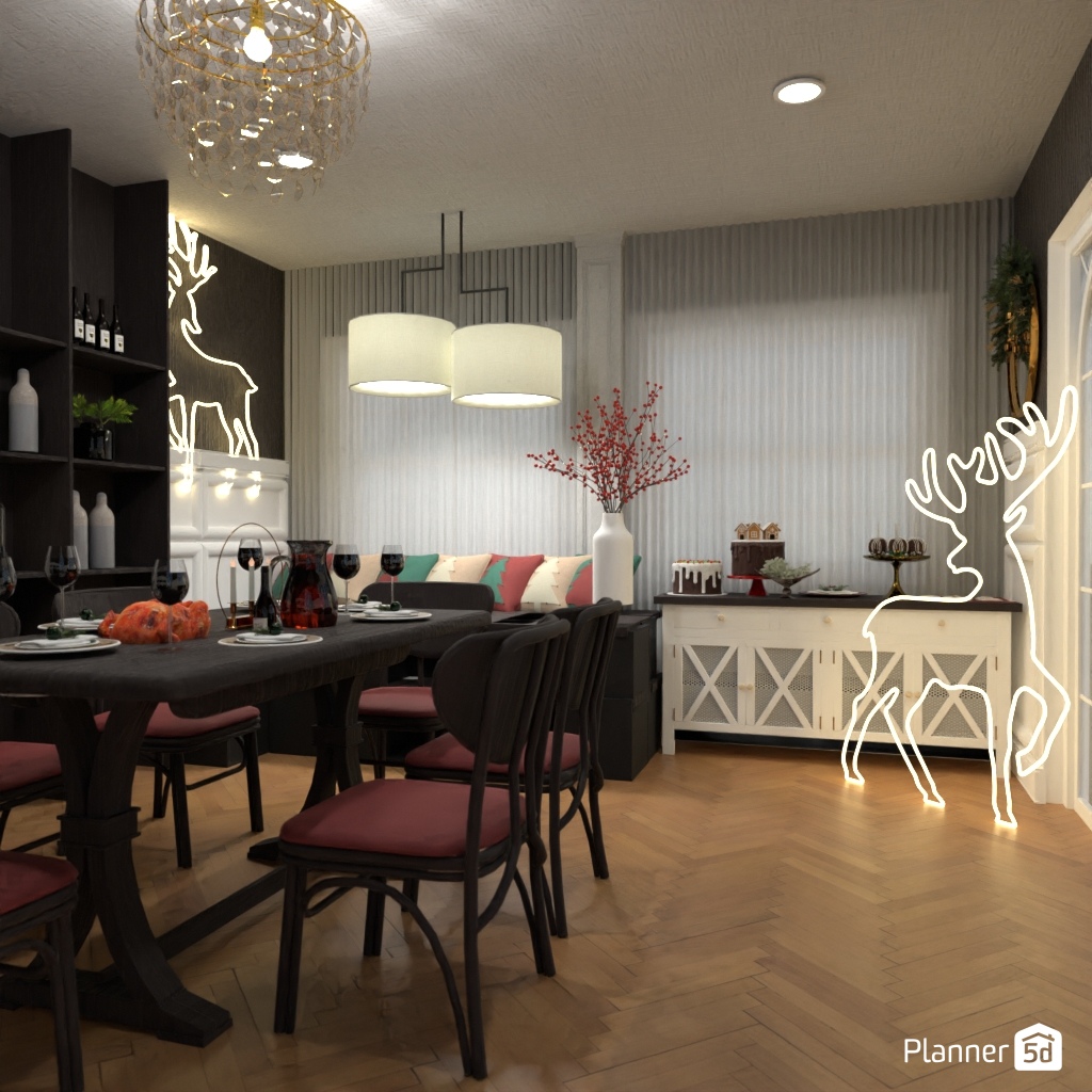 DB: Thanksgiving Day - room shell copy #23455555 by Editors Choice