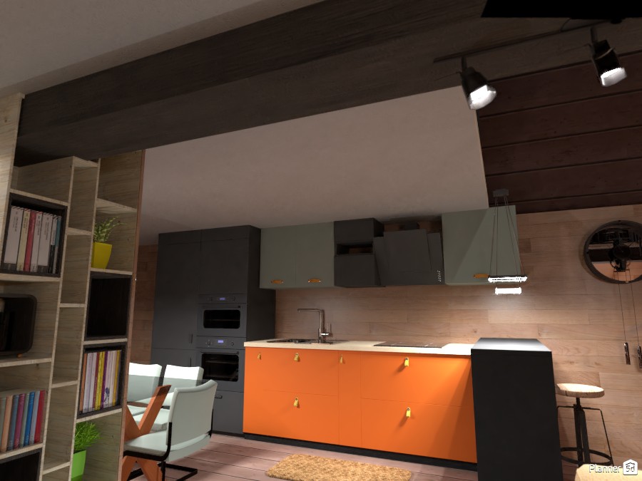 Casetta nel bosco: Cucina #4791992 by Micaela Maccaferri