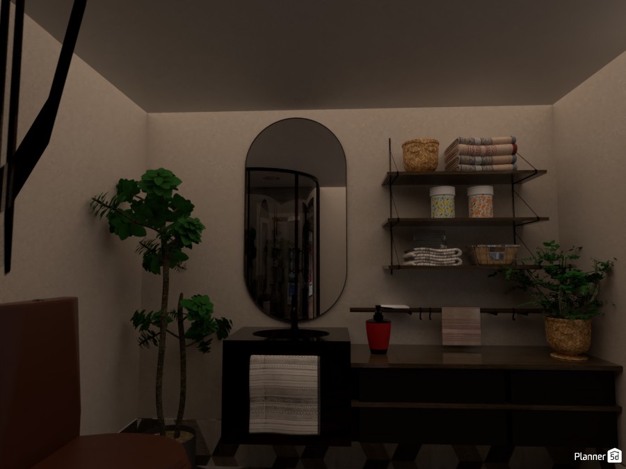 Casetta nel bosco: bagno #4793474 by Micaela Maccaferri