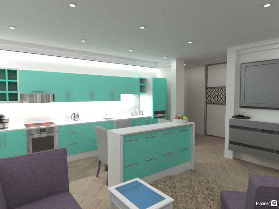 Кухня-Гостинная #1492537 by Юлия