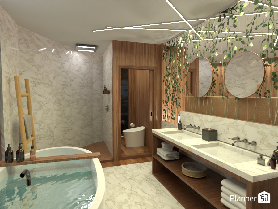 hotel room bathroom #7518506 by Michel