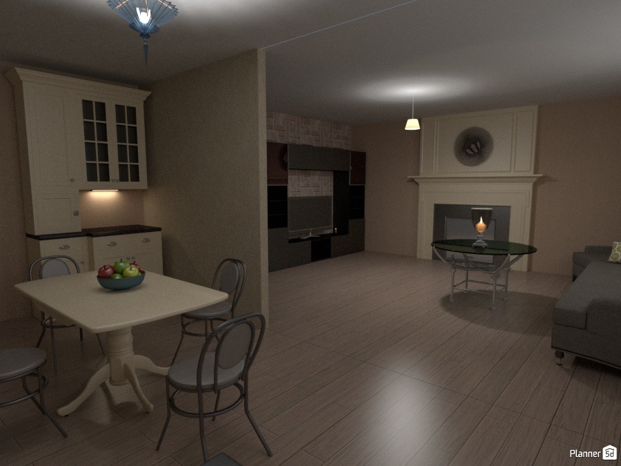 LIVING ROOM AND KITCHEN 1763952 by Jana image