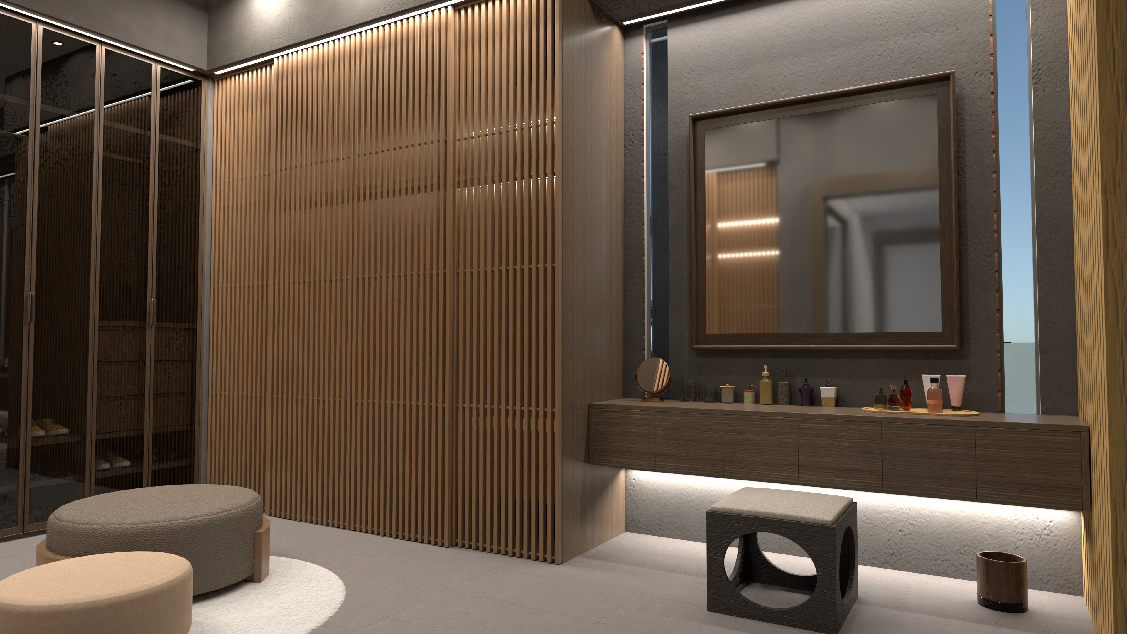 walking closet/vanity #15706755 by Michel