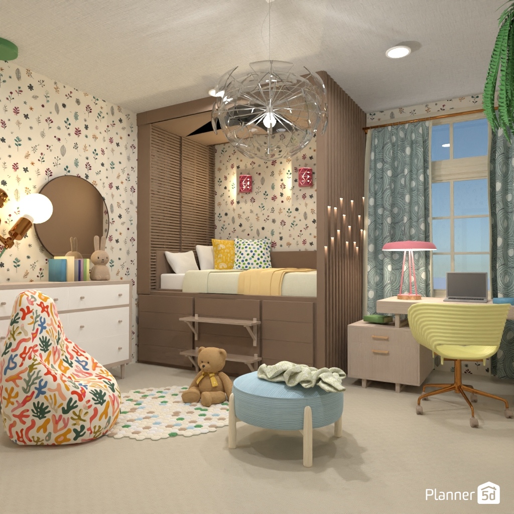 Dream Kids room #34368670 by Editors Choice