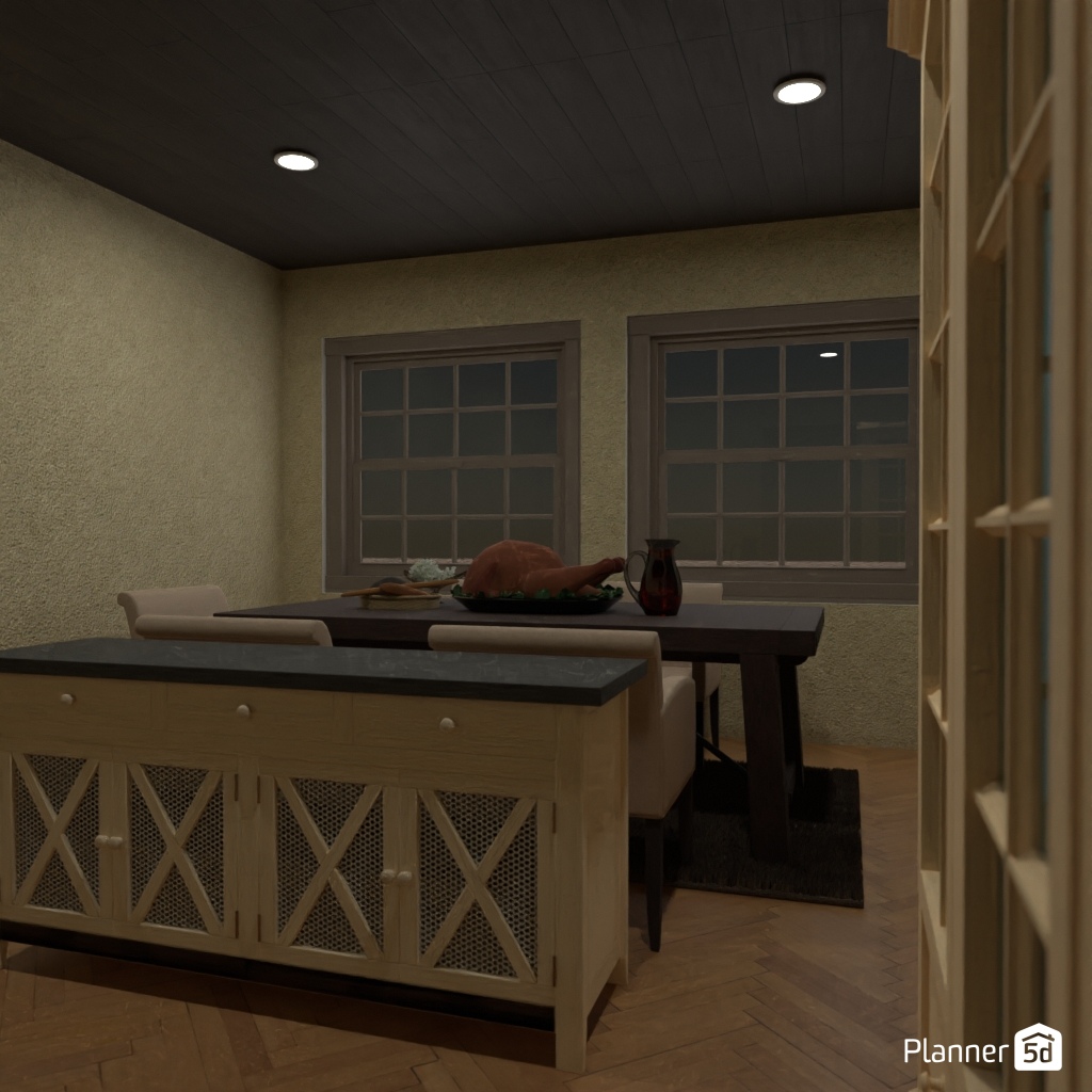 DB: Thanksgiving Day - room shell copy #23480874 by Editors Choice