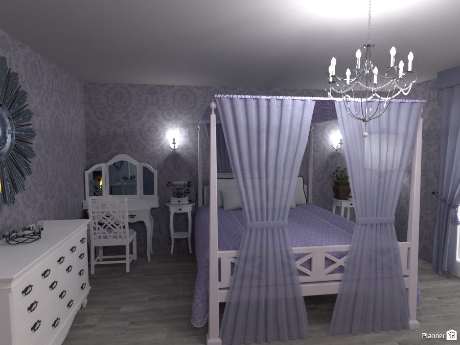 Lavender bedroom #3540225 by Rita
