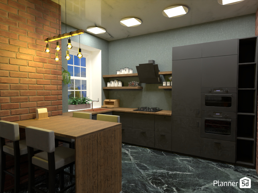 КУХНЯ-ГОСТИНАЯ #12555947 by Mila