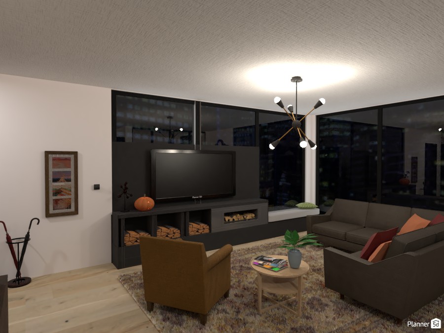 Moody Fall Living Room #4854196 by Isabel