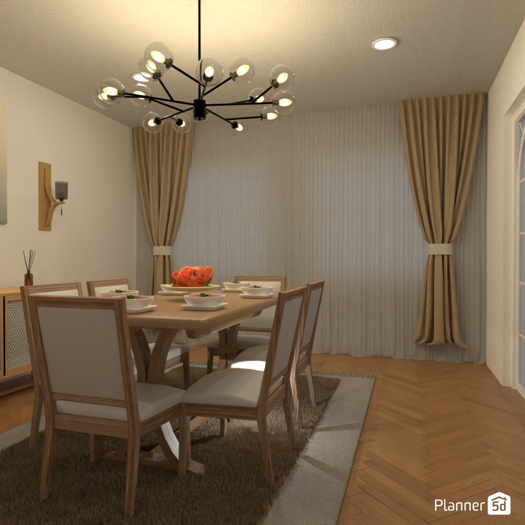 DB: Thanksgiving Day - room shell copy #23435543 by Editors Choice