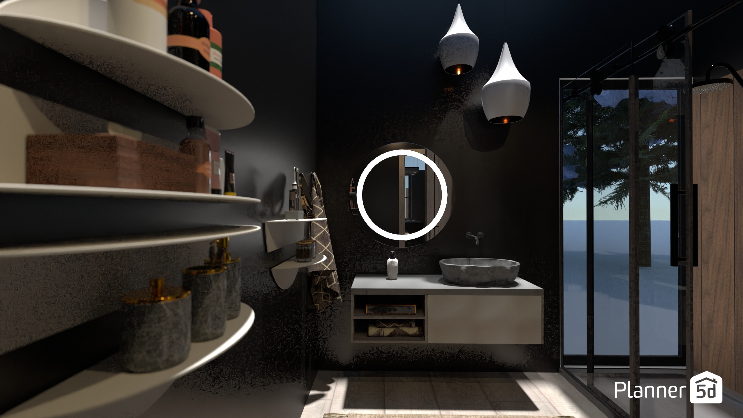 Inverno in montagna - bath #1 #24712088 by Micaela Maccaferri