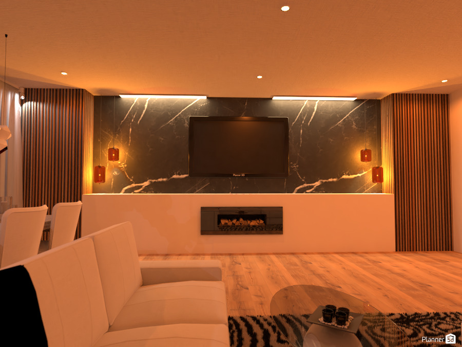 modern fireplace #5716149 by Camron