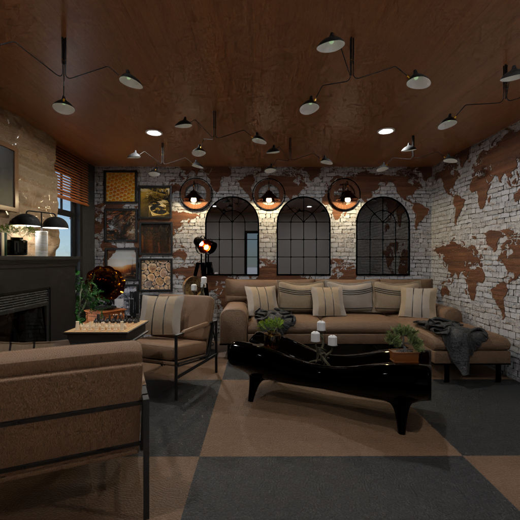 Men's Living Room #13551267 by Editors Choice