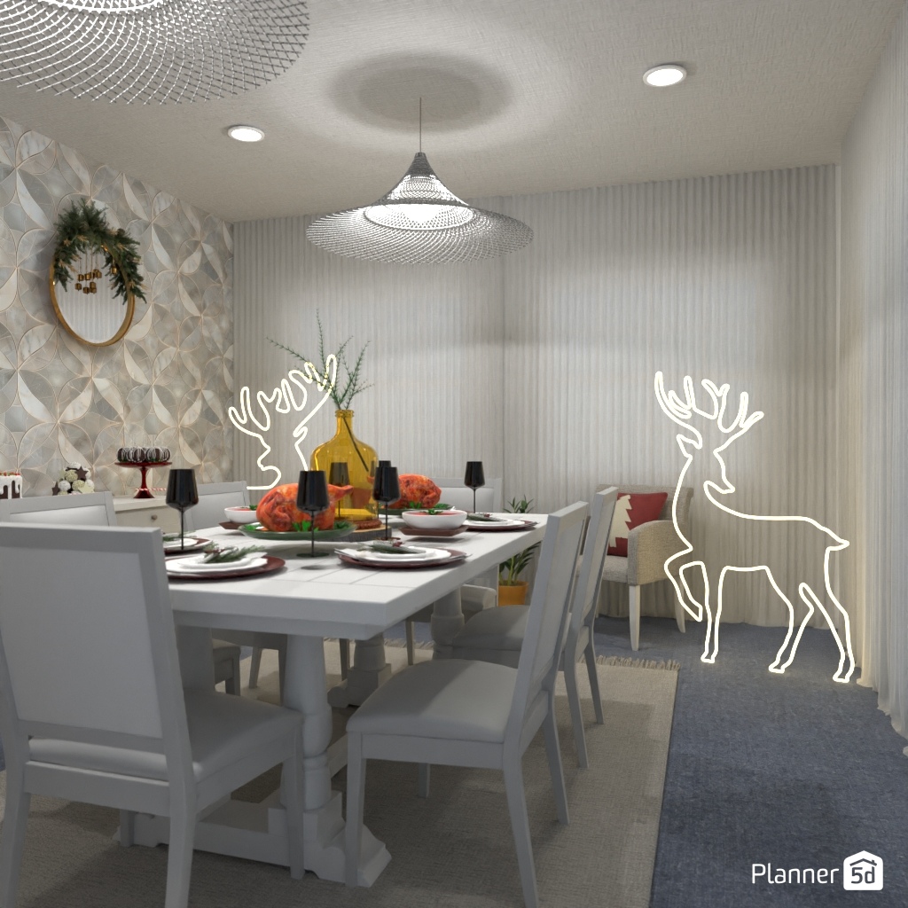 DB: Thanksgiving Day - room shell copy #23420535 by Editors Choice