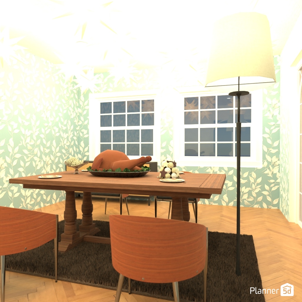 DB: Thanksgiving Day - room shell copy #23414415 by Editors Choice