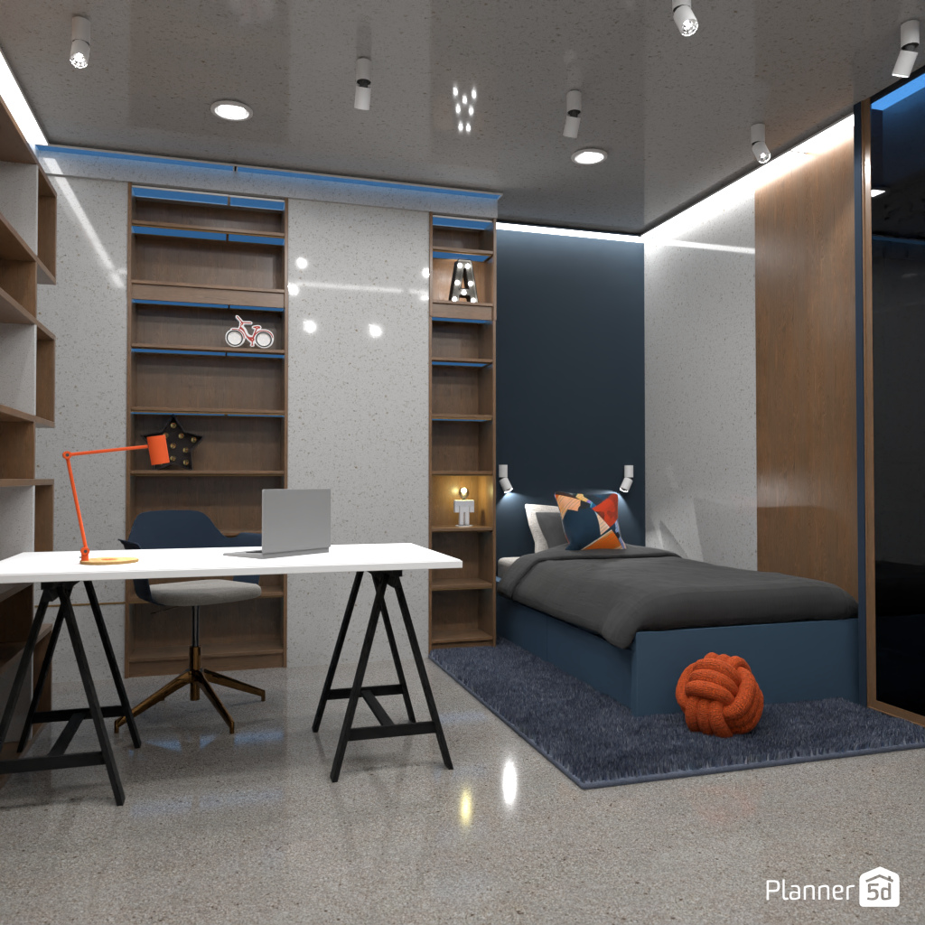 Blue kids room #19607796 by Editors Choice