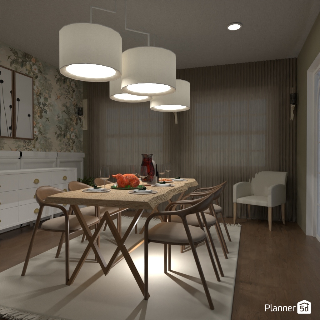 DB: Thanksgiving Day - room shell copy #23407931 by Editors Choice