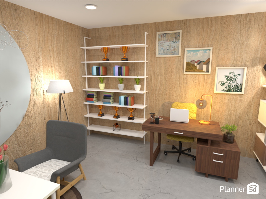 Home office - cozy #9272860 by Born to be Wild