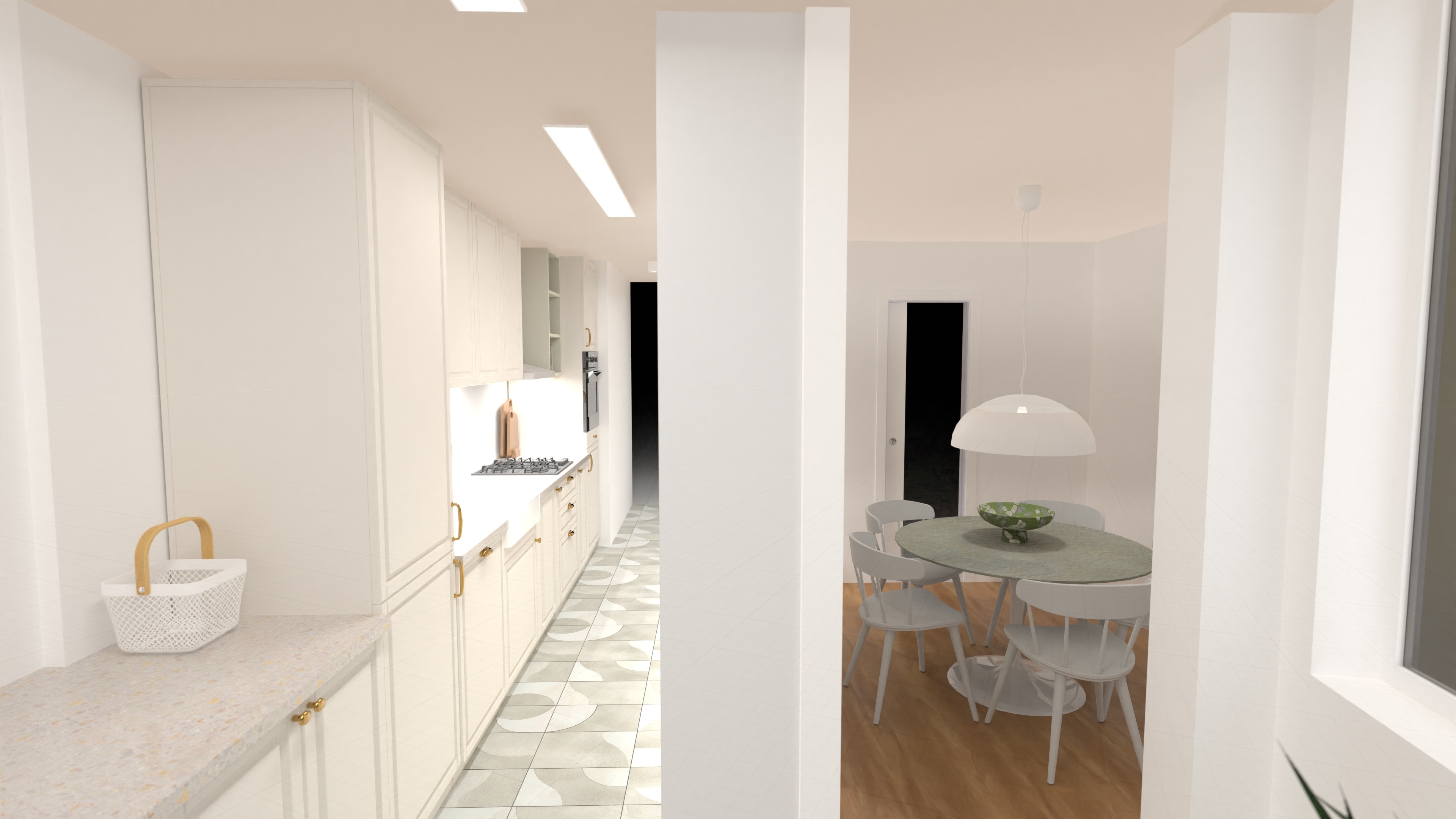 Project Alto dos Lombos - Kitchen & Dining #25541868 by Fernanda Castelões