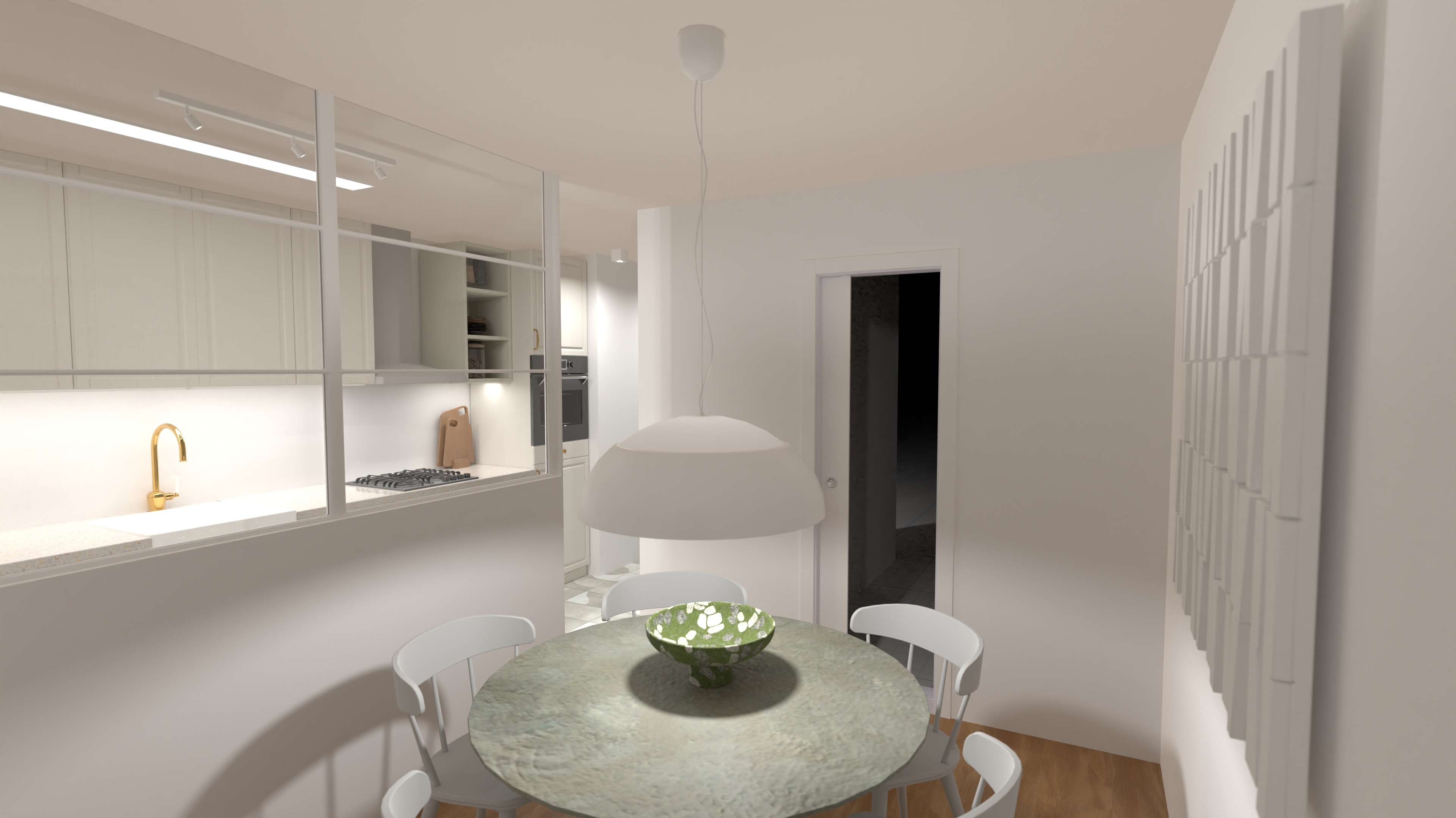 Alto dos Lombos Project - Dining Room #25541952 by Fernanda Castelões
