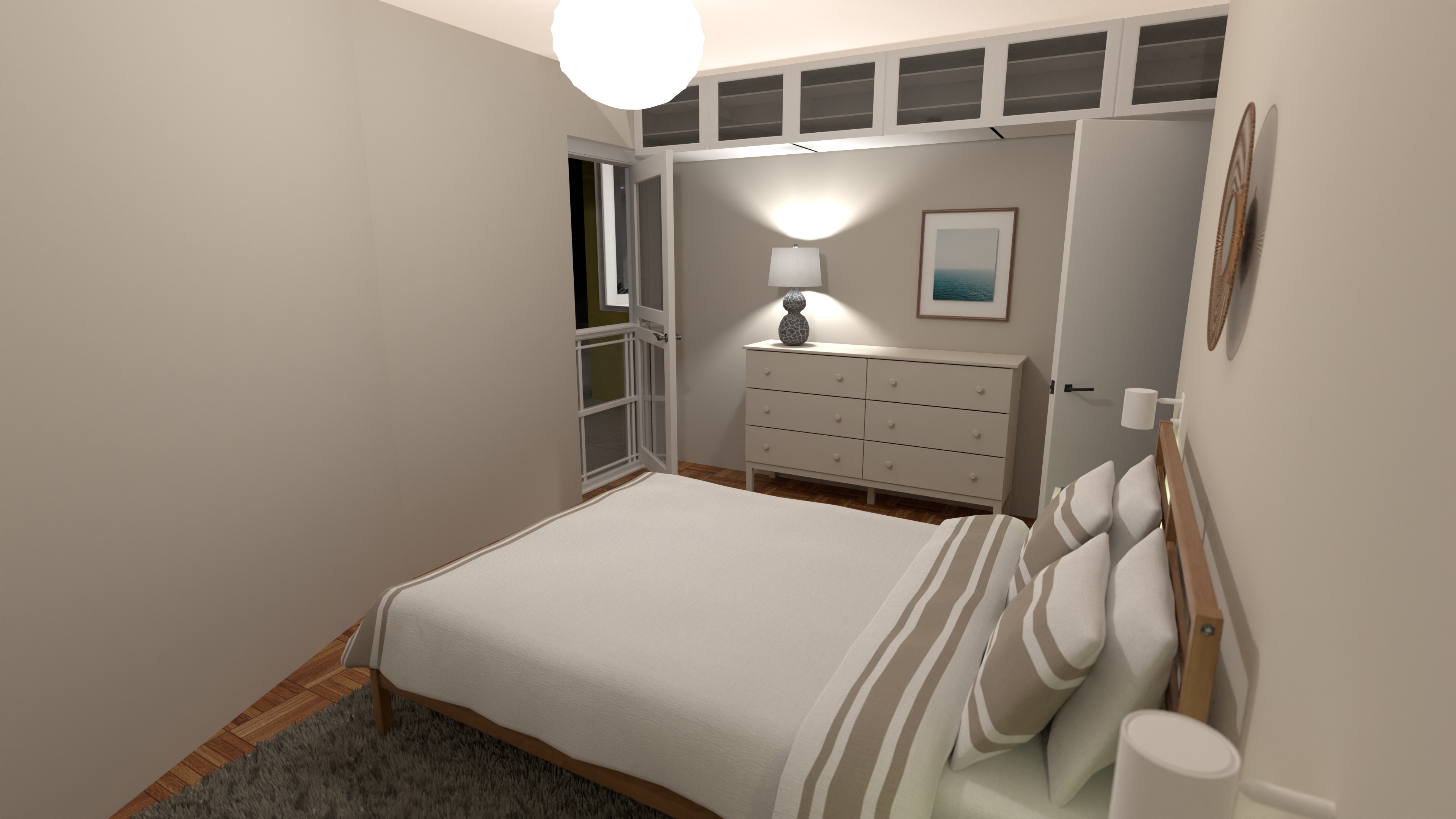 Alto dos Lombos Project - Bedroom #25541976 by Fernanda Castelões