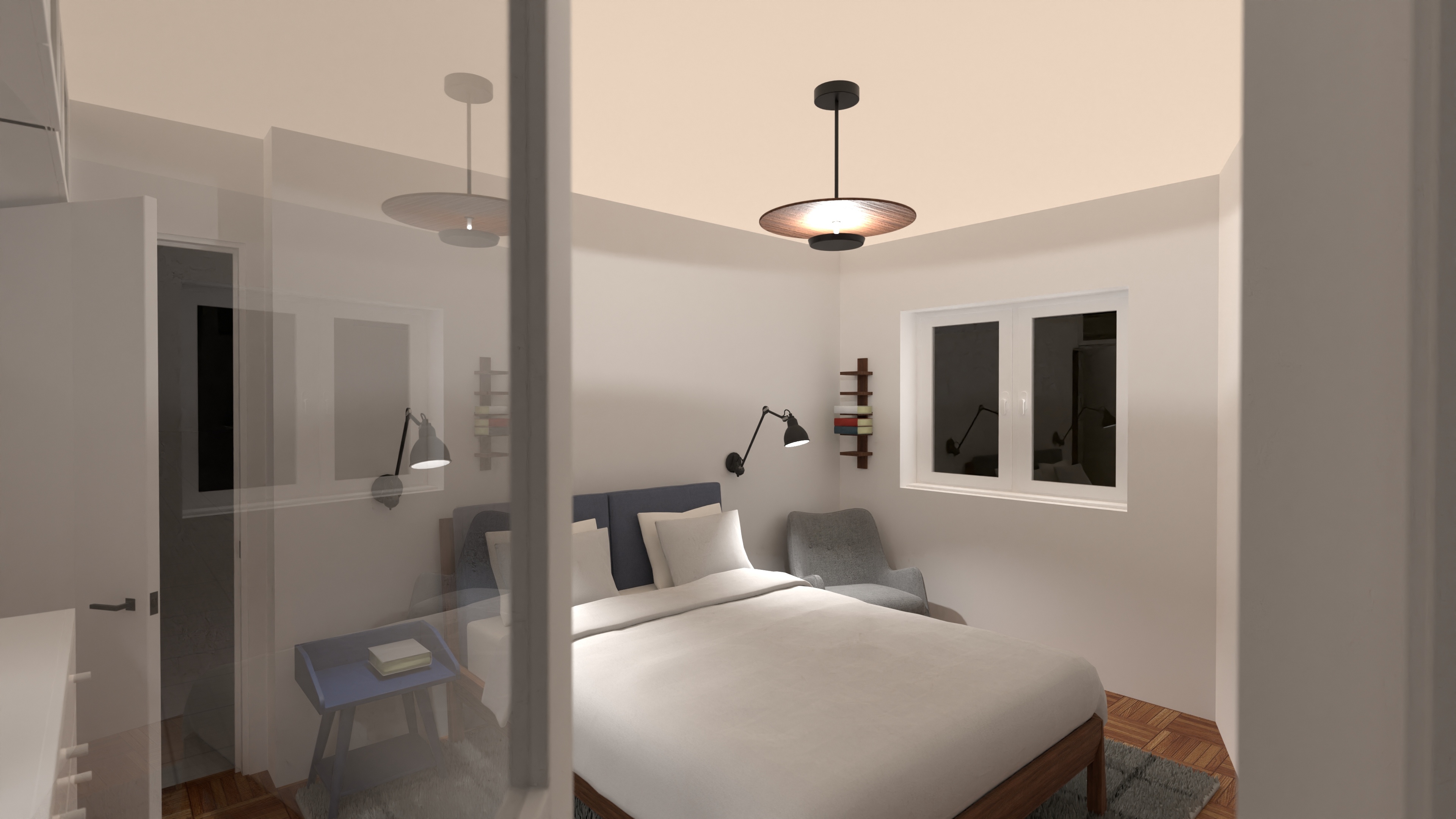 Alto dos Lombos - Bedroom v2 #25541984 by Fernanda Castelões