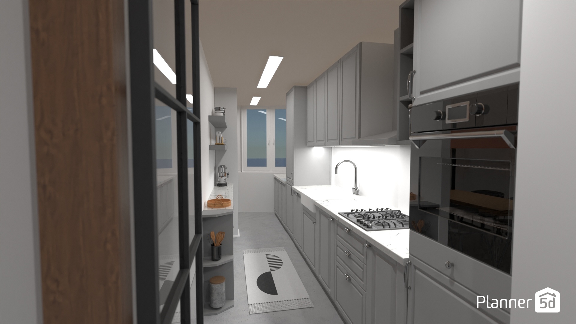 Alto dos Lombos - Kitchen #25316144 by Fernanda Castelões