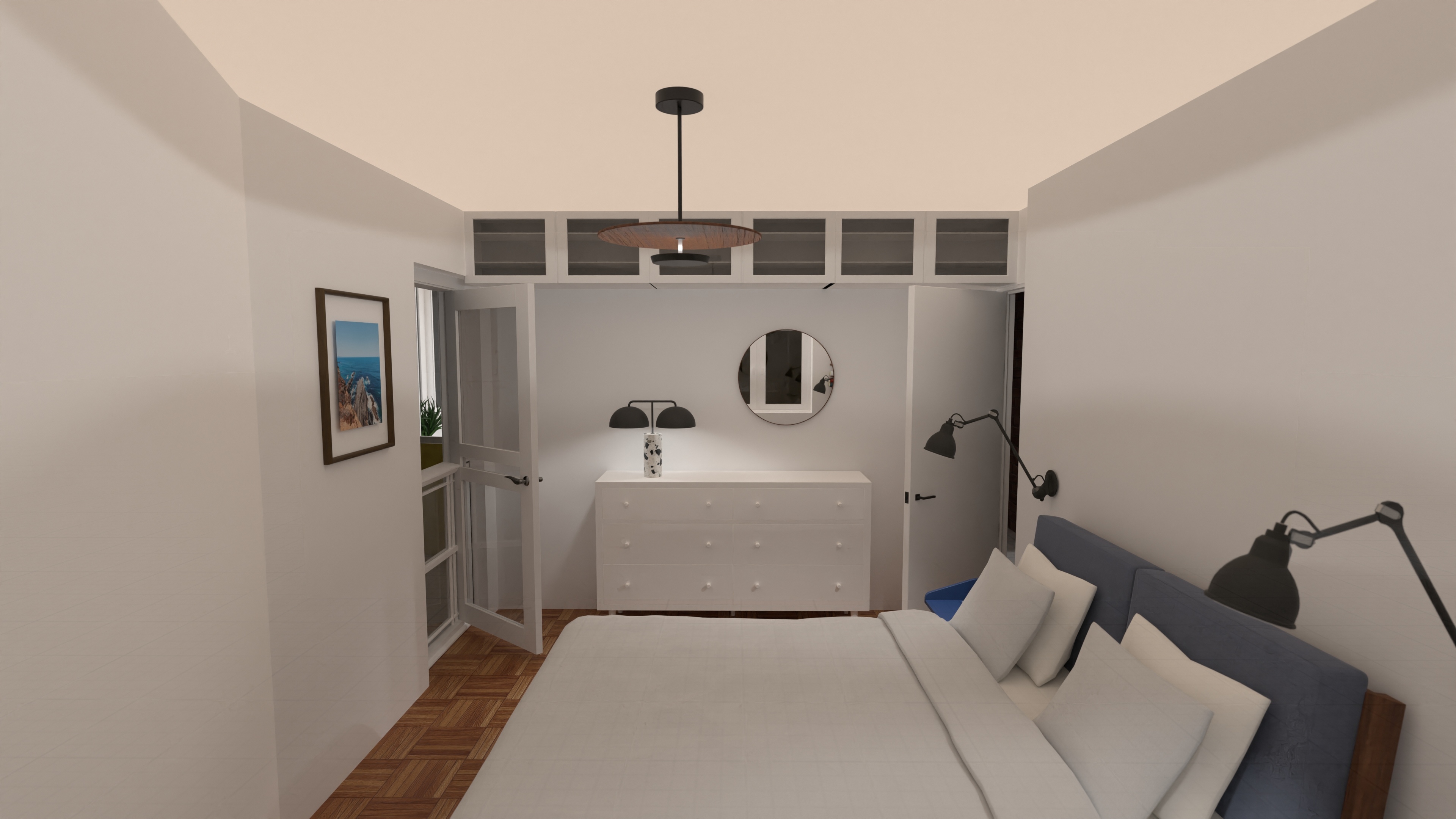 Alto dos Lombos - Bedroom #25542008 by Fernanda Castelões