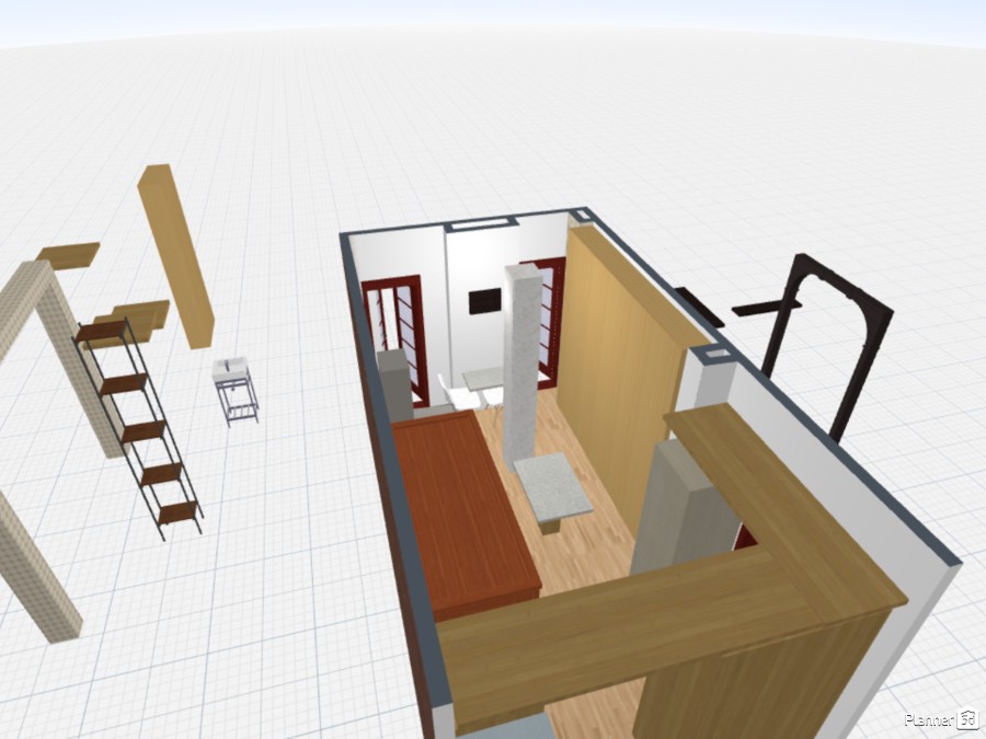 CUCINA_ARCATA_destra LAVATRICE #23371814 by User 139941510