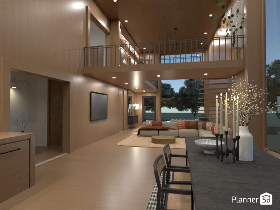 Modern Mezzanine Barn #3071280 by Ana G