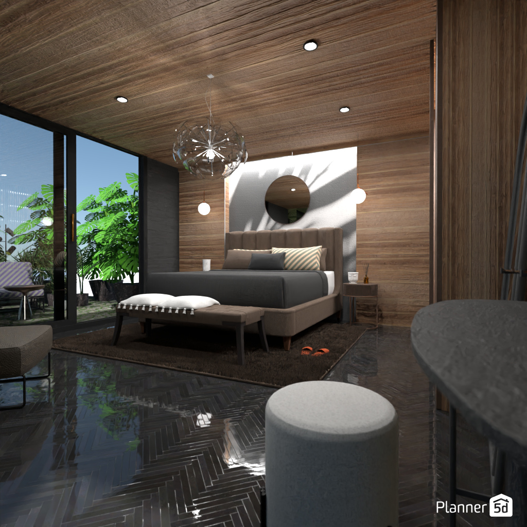 Holiday Mood_Empty room copy #18748244 Por Editors Choice