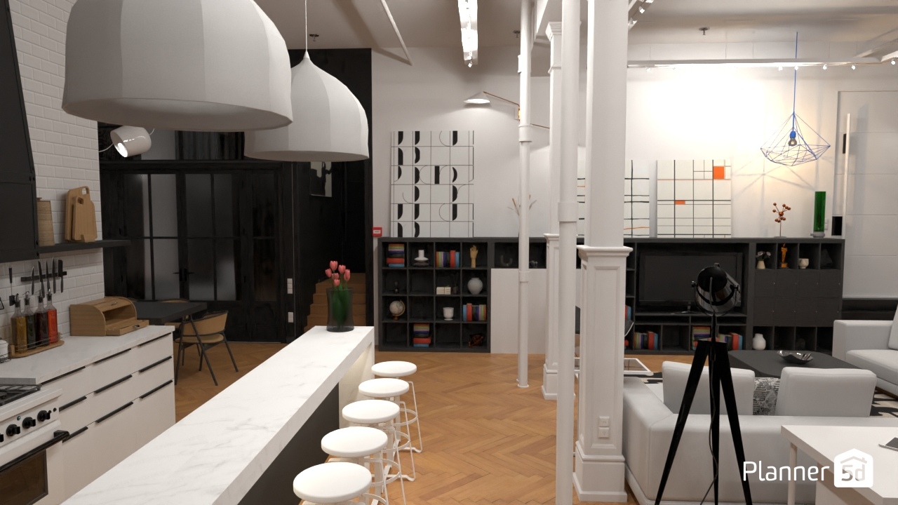 SoHo colourful apartment #25003672 by Gjorgji Tashev