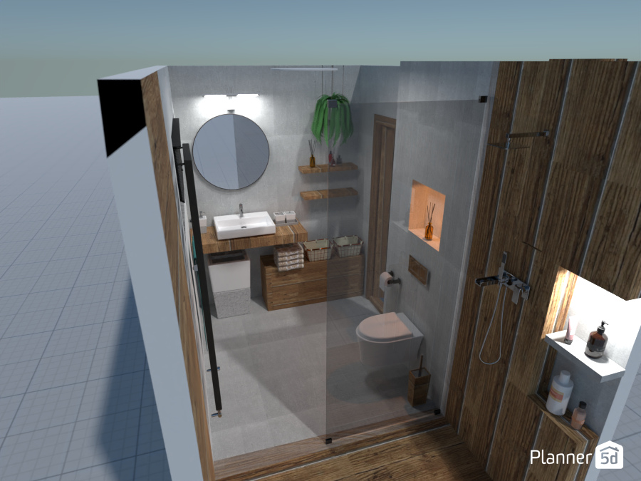Bathroom #9368720 by Monika Sedova