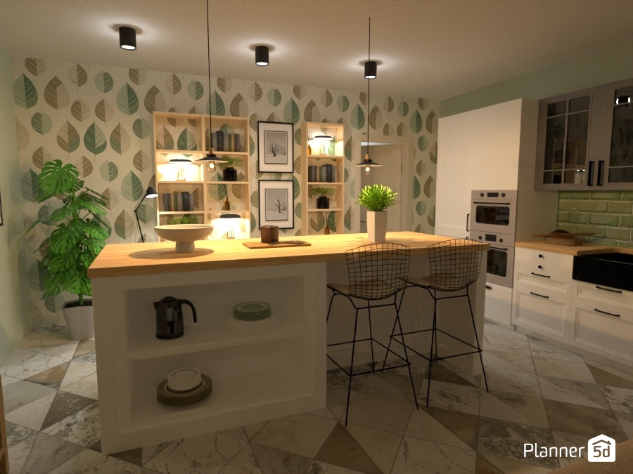 Tiny House 24 - Kitchen #22018562 by Micaela Maccaferri