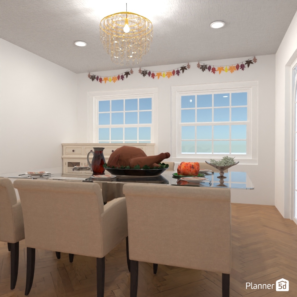 DB: Thanksgiving Day - room shell copy #23406175 by Editors Choice