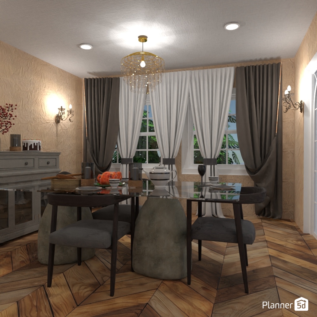 DB: Thanksgiving Day - room shell copy #23447287 by Editors Choice