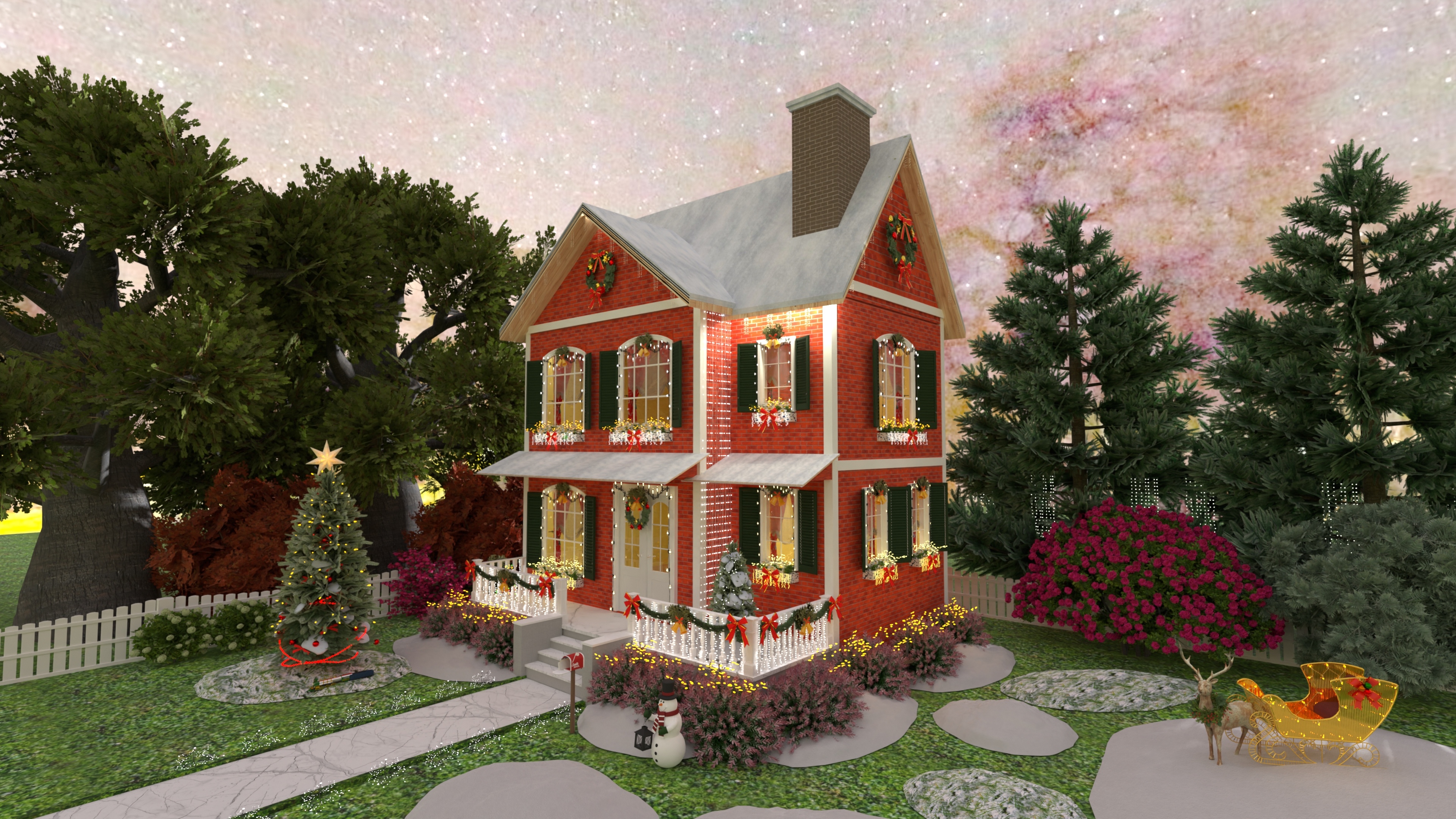 Christmas House #23278010 by MariaCris