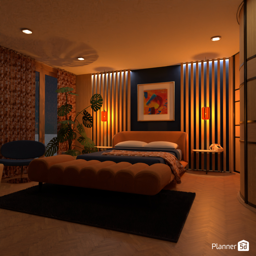 DB: Retro - empty room copy #17808611 by Editors Choice