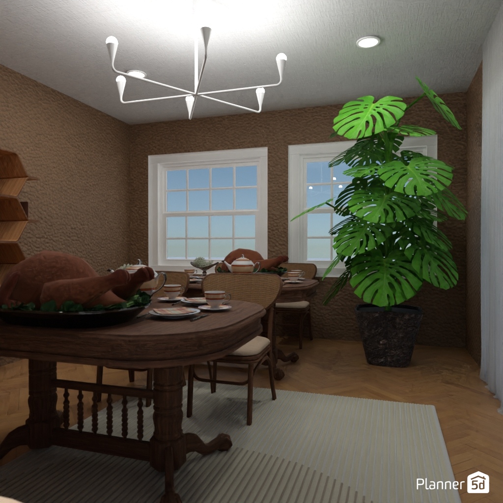 DB: Thanksgiving Day - room shell copy #23479339 by Editors Choice