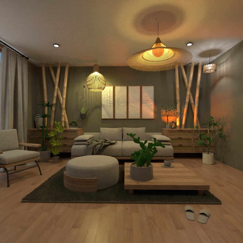 Japanese-style Living Room #15355207 by Editors Choice
