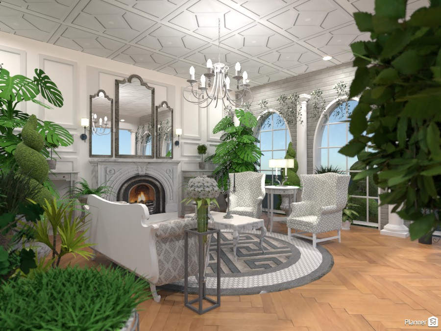 Winter Garden Pavillion Angle 1 #3840645 by DesignKing